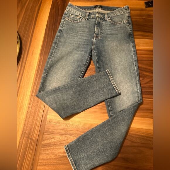 NWOT 7 For All Mankind Ankle Skinny Jeans - Sz. 27 - Picture 6 of 8
